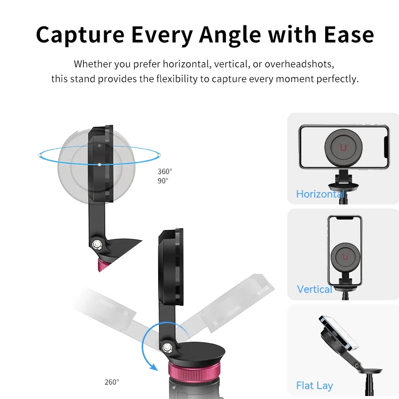 Magnetic Selfie Stick Tripod
